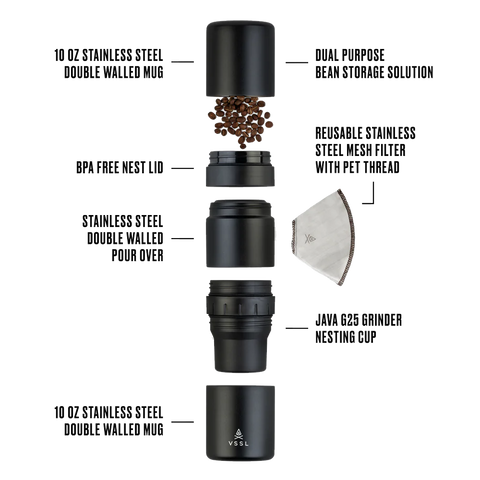 VSSL Nest Pour Over Coffee Kit